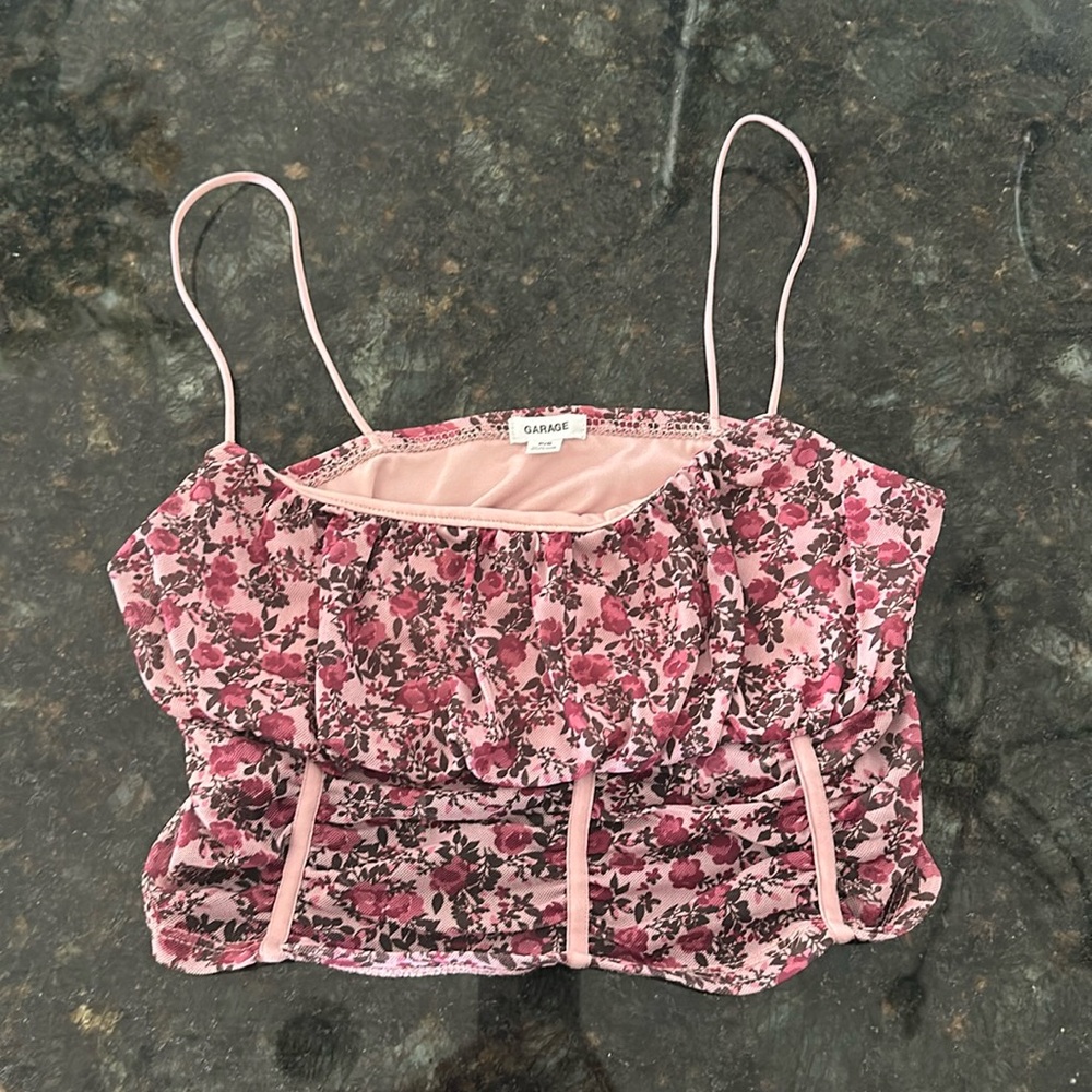 Garage Floral Tank Top
